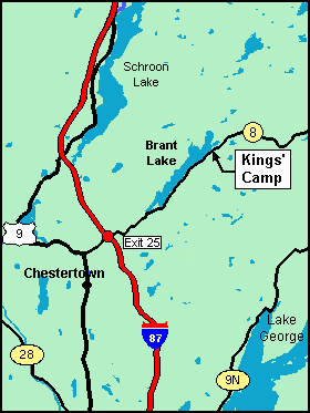 Map to King's Camp